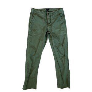Women's Green Casual Pants